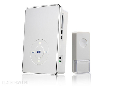 Звонок беспроводной Elektrostandard DBQ10M  WL MP3 16M IP44 Белый