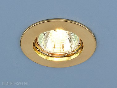 Точечный светильник Elektrostandard 863 MR16 GD золото