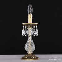 Хрустальная настольная лампа Bohemia IVELE Crystal AL16300L/1-29 AGB