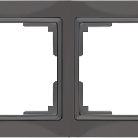 Рамка на 4 поста (серо-коричневый, basic) Werkel WL03-Frame-04