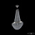 Хрустальная подвесная люстра Bohemia IVELE Crystal 19323/H2/80IV Ni