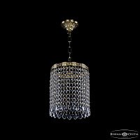 Хрустальный подвесной светильник Bohemia IVELE Crystal 19201/20IV G Leafs