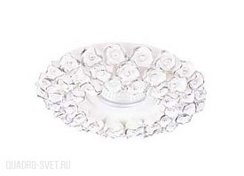 Встраиваемый светильник Donolux N1628-White+silver