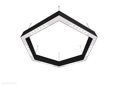 Подвесной светодиодный светильник 0,7м 36Вт 48° Donolux Eye-hex DL18515S111B36.48.700WW