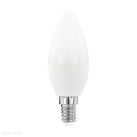 Лампа светодиодная диммируемая "Свеча", 5,5W (E14), 3000K, 470lm EGLO LM_LED_E14 11645