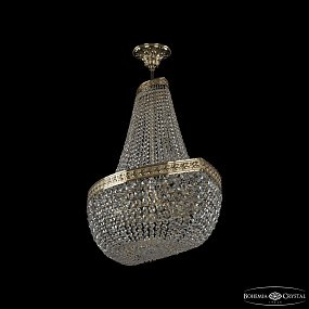 Большая хрустальная люстра Bohemia IVELE Crystal 19283/H1/90IV G