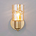 Настенный светильник с выключателем Eurosvet Ansa 20120/1 перламутровое золото