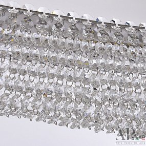 Большая хрустальная светодиодная люстра APL LED Sicilia SH523.0.120.A.Ni.4000