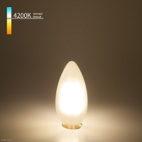 Филаментная светодиодная лампа "Свеча" C35 9W 4200K E14 Elektrostandard BLE1427