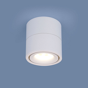 Накладной потолочный светодиодный светильник Elektrostandard DLR031 15W 4200K 3100 белый матовый