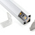 Комплект заглушек для углового алюминиевого профиля для светодиодной ленты (10 пар) Elektrostandard ZLL-2-ALP004