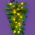 Хвойный декор CRYSTAL TREES Капля АРИЯ с вплетенной гирляндой KP6332