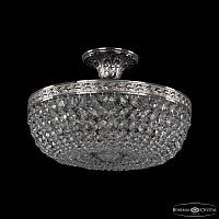 Хрустальная потолочная люстра Bohemia IVELE Crystal 19151/35IV Ni