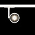 Светодиодный трековый светильник для 1-фазного трека Maytoni Oko TR024-1-10W3K
