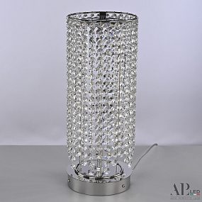 Хрустальная светодиодная настольная лампа APL LED Rimini S500.L3.15-38.B.4000