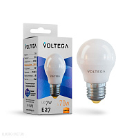 Лампа светодиодная Voltega Globe E27 7W 2800K 7052