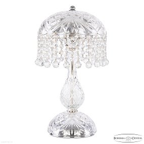 Хрустальная настольная лампа Bohemia IVELE Crystal 14781L1/22 Ni Balls