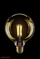 Лампа LOFT светодиодная филаментная Voltega G125 8W Е27 2800К VG10-G125Gwarm8W