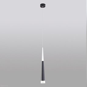 Подвесной светодиодный светильник Elektrostandard DLR038 7+1W 4200K черный матовый 8W
