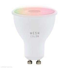 Светодиодная лампа умный свет, RGB GU10, 5W(GU10), 345lm, 2700-6500K EGLO LM_LED_GU10 11856