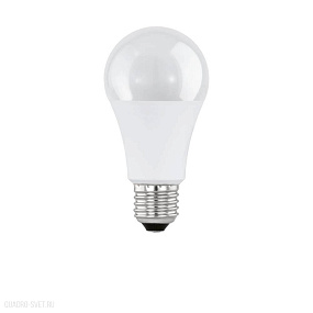 Лампа светодиодная E27, LED, 9W, 830lm EGLO LM_LED_E27 110186