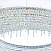 Хрустальная потолочная светодиодная люстра APL LED Rimini S510.0.100.B.3000