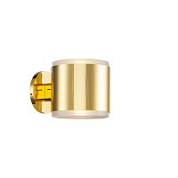 Настенный светодиодный влагозащищенный светильник LUCIA TUCCI TUBE W5630.2 gold
IP44