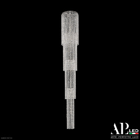 Каскадная хрустальная светодиодная люстра APL LED Rimini S520.0.25-150.A.3000