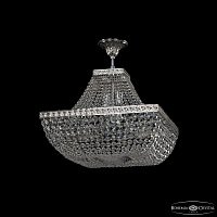 Хрустальная подвесная люстра Bohemia IVELE Crystal 19112/H1/45IV Ni