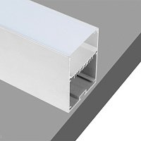 Накладной/подвесной алюминиевый профиль, 2 метра, Белый матовый Donolux DL18516RAL9003