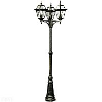 Напольный уличный светильник Arte Lamp PARIS A1357PA-3BS