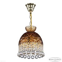 Хрустальный подвесной светильник Bohemia IVELE Crystal 5478/22 G Amber/M-1F Balls