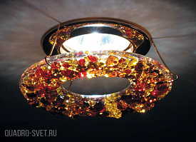 Декоративное стекло для встраиваемого светильника Donolux СФ 110.02.colour castor.8