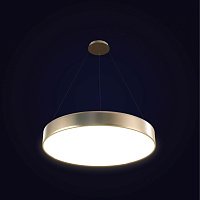 Светодиодный подвесной светильник Лючера Таблетка Серебро TLTA1-80-01-gr
