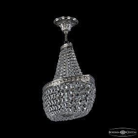 Хрустальная подвесная люстра Bohemia IVELE Crystal 19113/H1/45IV Ni