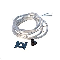 Электрический провод с гермовводом для магнитного шинопровода 1,5 м. Donolux Magic track Wire DLM/X