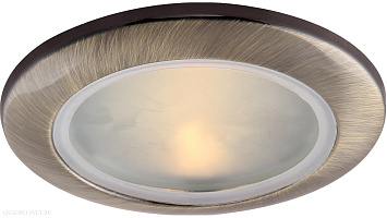 Встраиваемый точечный светильник Arte Lamp AQUA A2024PL-1AB