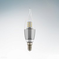 Лампа светодиодная LIGHTSTAR свеча на ветру E14 7W 3000K