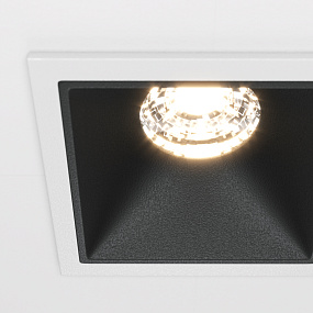 Встраиваемый светодиодный светильник Maytoni Alfa LED DL043-01-10W3K-D-SQ-WB