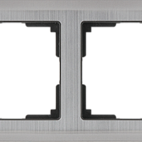 Рамка на 4 поста (глянцевый никель) Werkel WL02-Frame-04