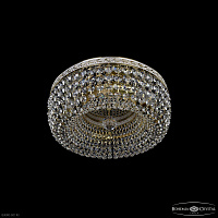 Хрустальная потолочная люстра Bohemia IVELE Crystal 19031/35IV GW