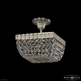 Хрустальная потолочная люстра Bohemia IVELE Crystal 19112/20IV GW