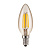 Филаментная светодиодная лампа "Свеча" C35 9W 3300K E14 Elektrostandard BLE1409