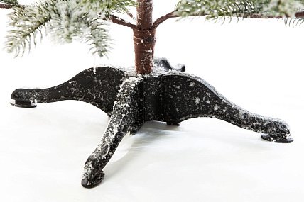 Ель CRYSTAL TREES БОЛЬЕРИ в снегу 180 см. KP18180