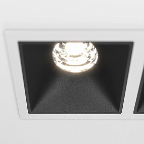 Встраиваемый светодиодный светильник Maytoni Alfa LED DL043-02-10W4K-SQ-WB
