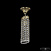 Хрустальный подвесной светильник Bohemia IVELE Crystal 19203/15IV G R