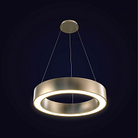 Светодиодный подвесной светильник Лючера Круг Серебро TLAB1-60-01-gr