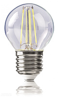 Лампа светодиодная VOLTEGA шар 4W Е27 4000К VG10-G1E27cold4W-F
