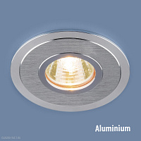 Алюминиевый точечный светильник Elektrostandard 2016 MR16 SCH сатин хром