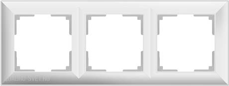 Рамка на 3 поста (белый) Werkel WL14-Frame-03